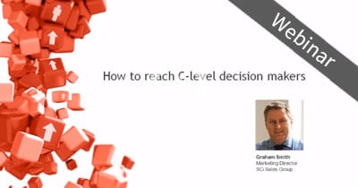 Webinar: How to reach C-level decision makers